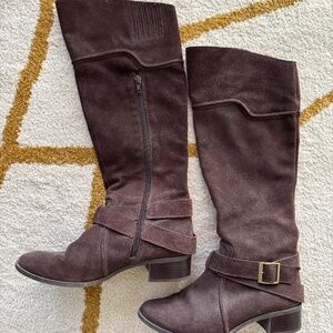 Seychelles Suede Riding Boots Size 8